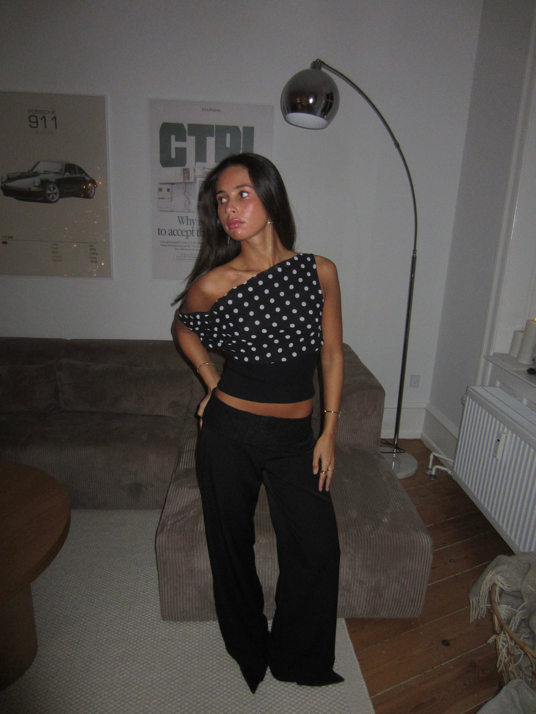 Lina - Polka Dotted Top