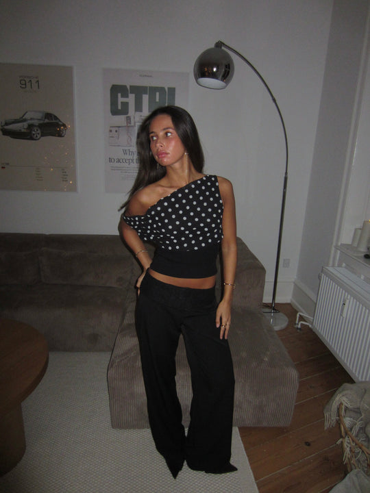 Lina - Polka Dotted Top