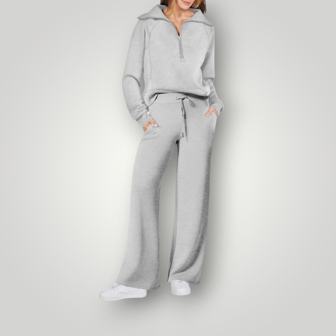 Dames Loungewear Set | Sweater & Broek | Zachte Stretchstof | Casual & Thuis