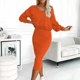Livia - Comfortabele Jurk en Trui Set