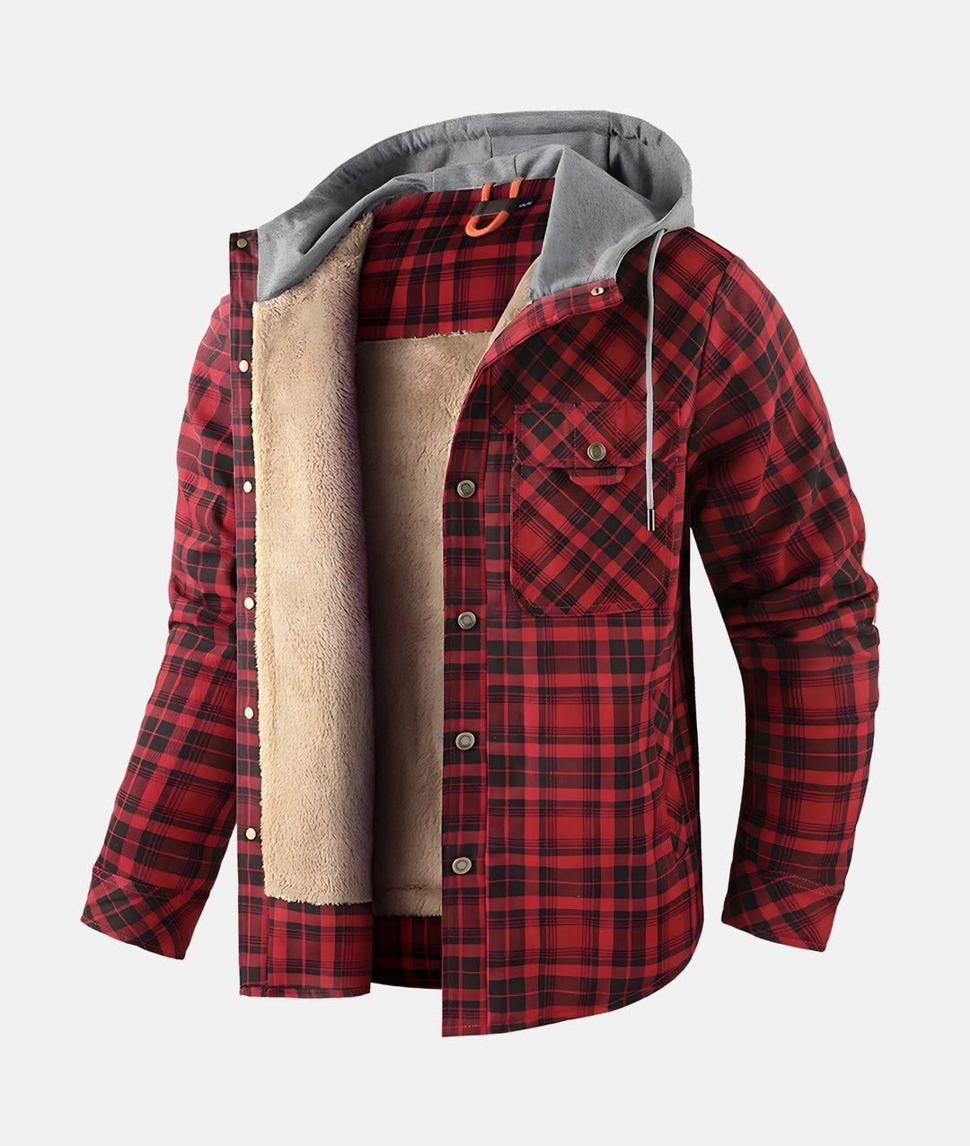 Vest Gilet met Capuchon en Voering voor Mannen | Ideaal voor Herfst en Winter