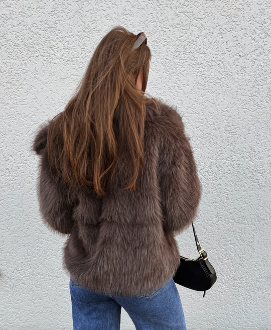 Fenna Faux Fur Jas | Luxe en Comfort in Eén