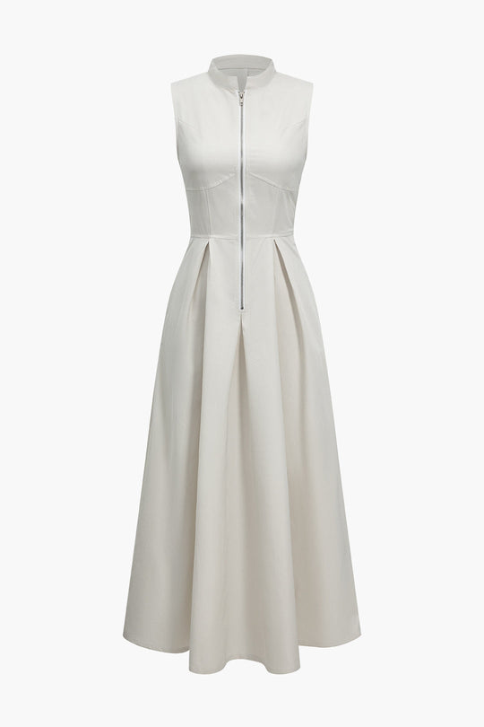 Effen Slipper Maxi Jurk