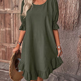 Beatrix - Chic & Casual Ease Vrouwen Korte Jurk