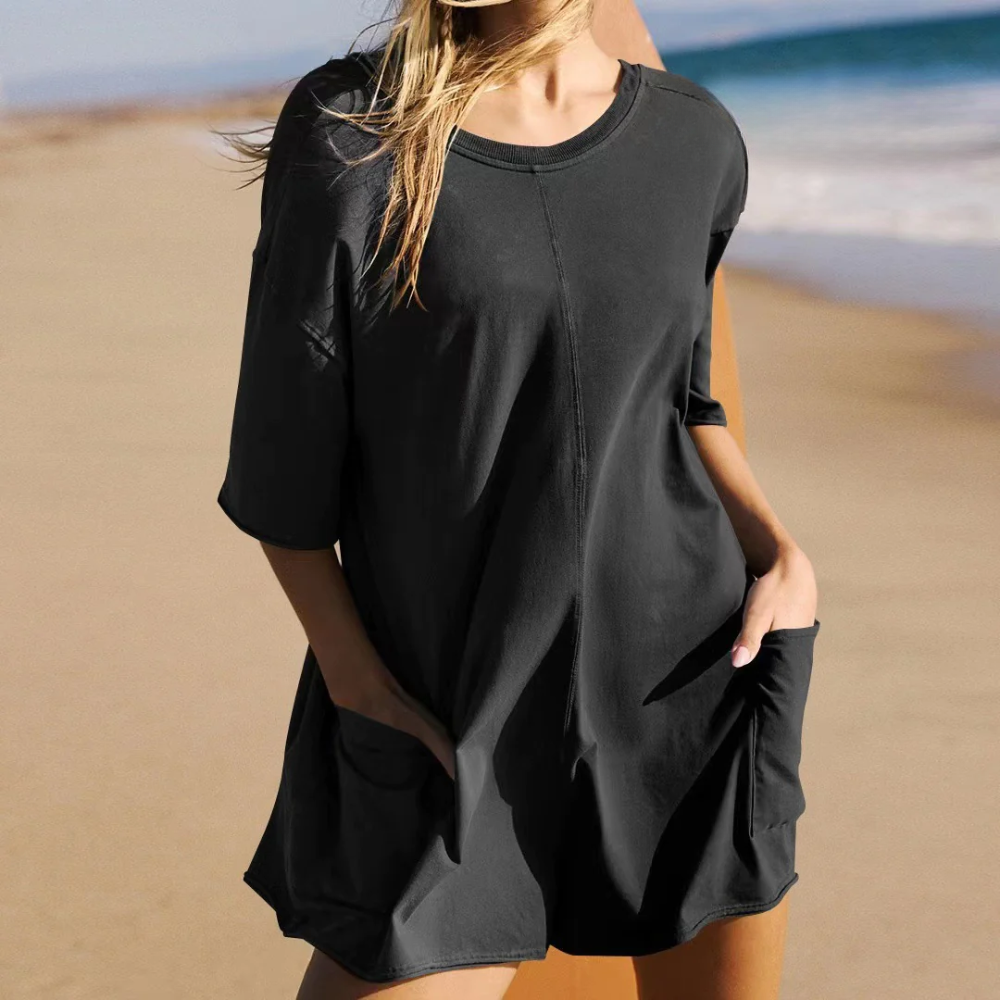 Gabi - Oversized Tweezijdige Romper met Zakken