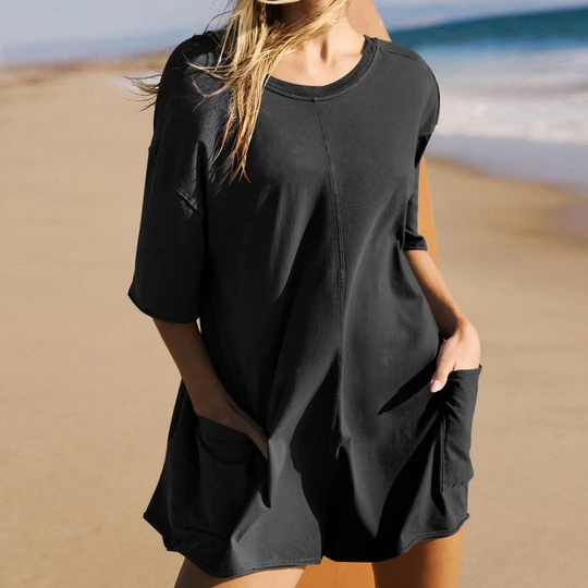 Gabi - Oversized Tweezijdige Romper met Zakken