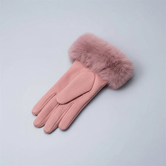 Zachte Pols Handschoenen met Textuurafwerking voor Vrouwen | Ideaal voor Koude Dagen