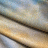 Tie Dye V-hals Satijnen Maxi Jurk