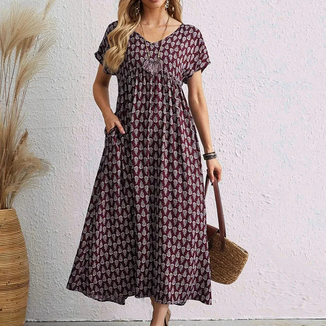 Blythe - Tijdloze Vintage Charme Dames Zomerjurk