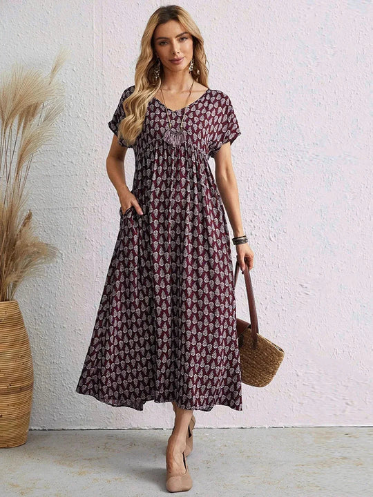 Blythe - Tijdloze Vintage Charme Dames Zomerjurk