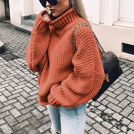 Dames Oversized Chunky Gebreide Coltrui