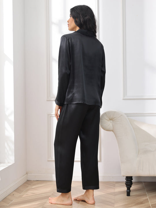 Alarice - Elegante Knop-Up Dames Pyjama Set
