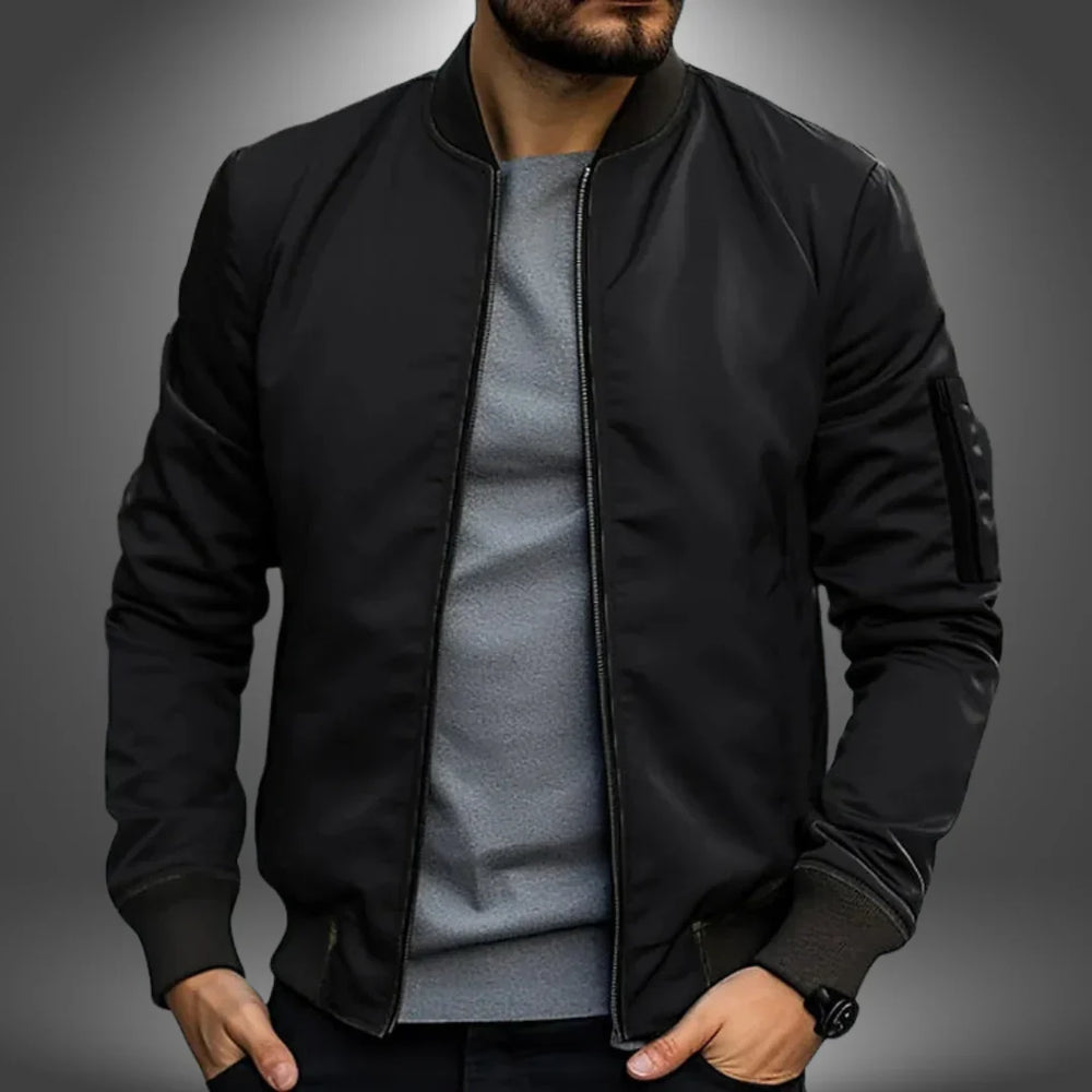 Lichte Bomberjack voor Heren | Casual Windbreaker Stijl | Comfortabele & Functionele Jas