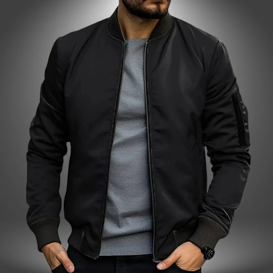 Lichte Bomberjack voor Heren | Casual Windbreaker Stijl | Comfortabele & Functionele Jas