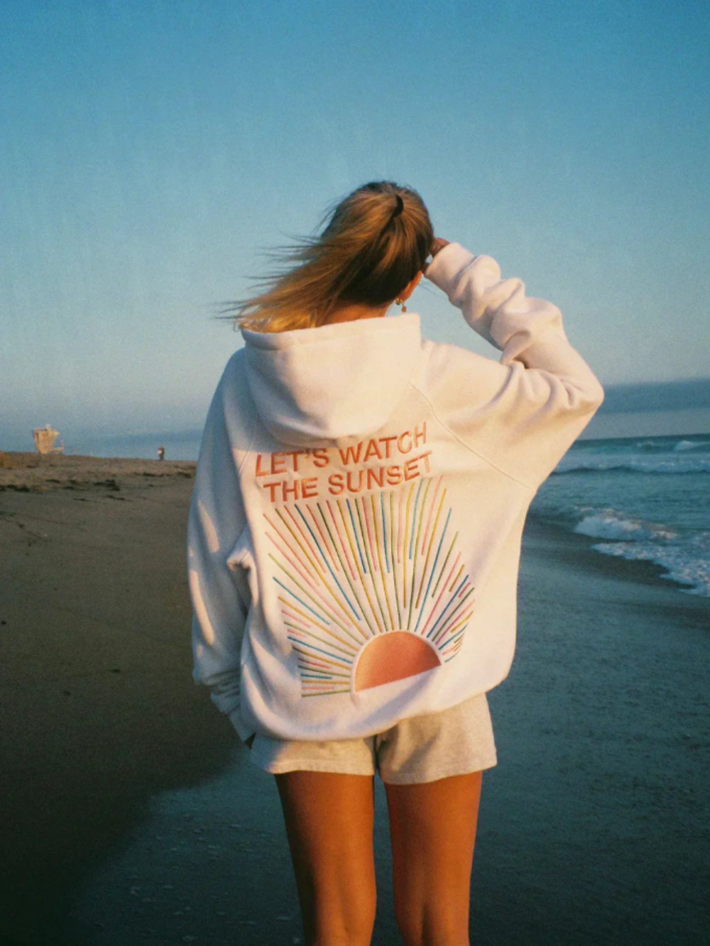 Dames Hoodie Geïnspireerd door de Zonsondergang