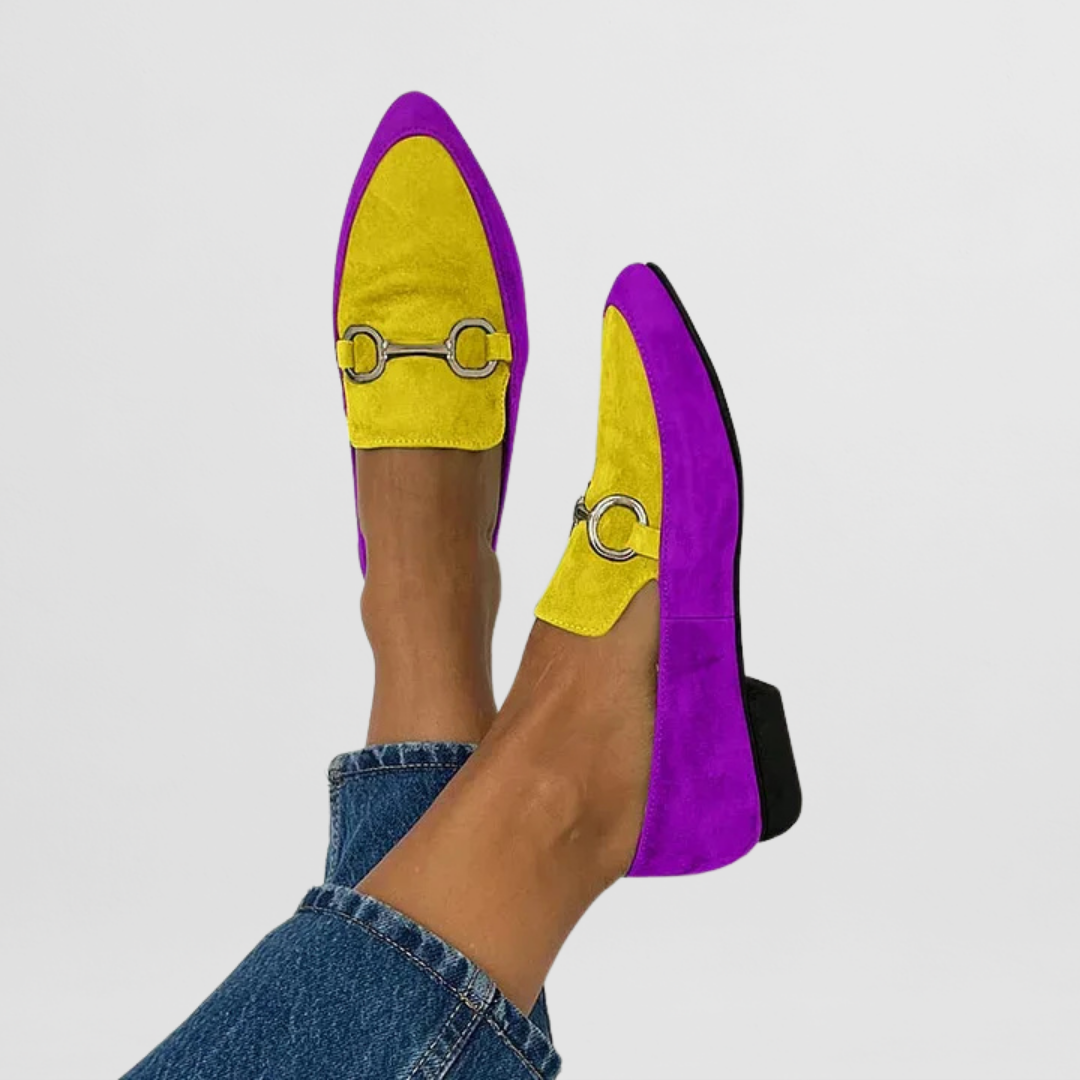 Kleurige Mocassins met Patroon voor Vrouwen | Ideaal voor het Zomerseizoen
