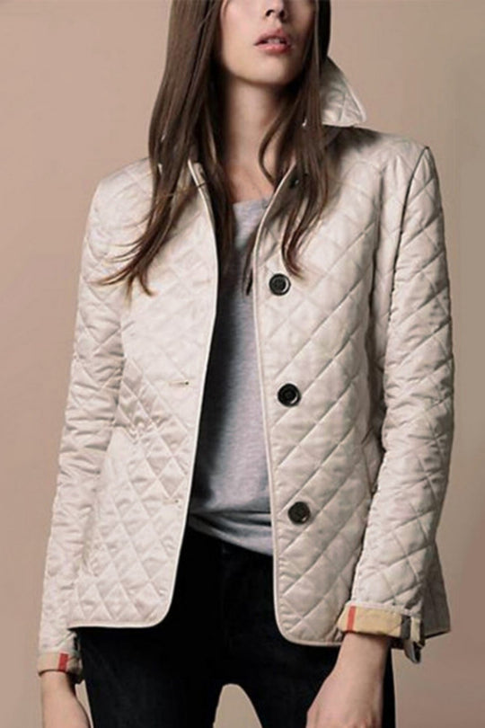 Kylee | Dames Casual Puffer Jacket | Knopen Dons