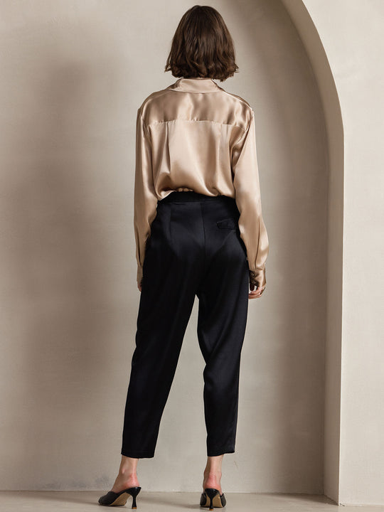 Genoveva - Elegante Utility Look Dames Colshirt
