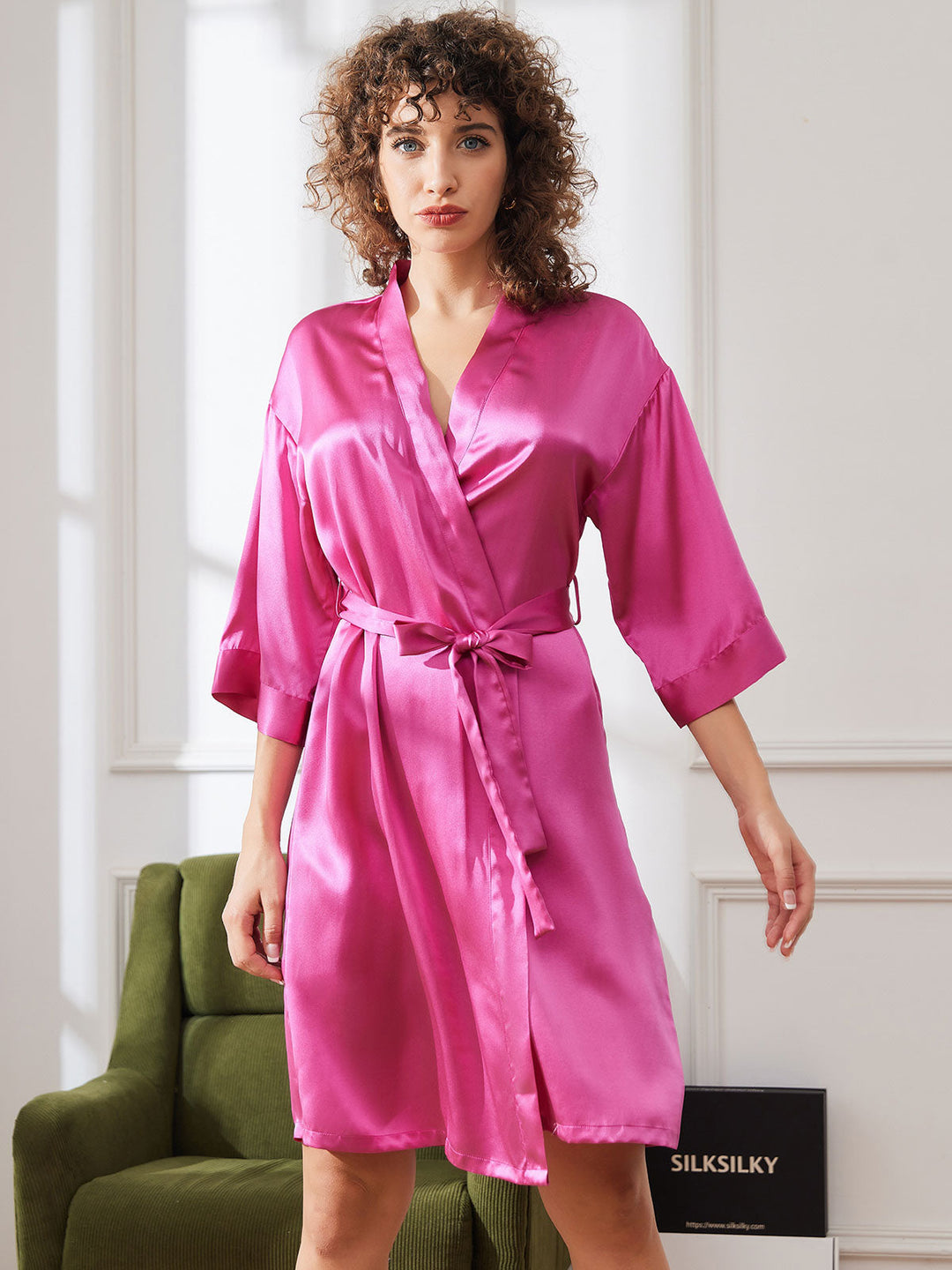 Alodia - Elegante Morbide Comfort Dames Badjas
