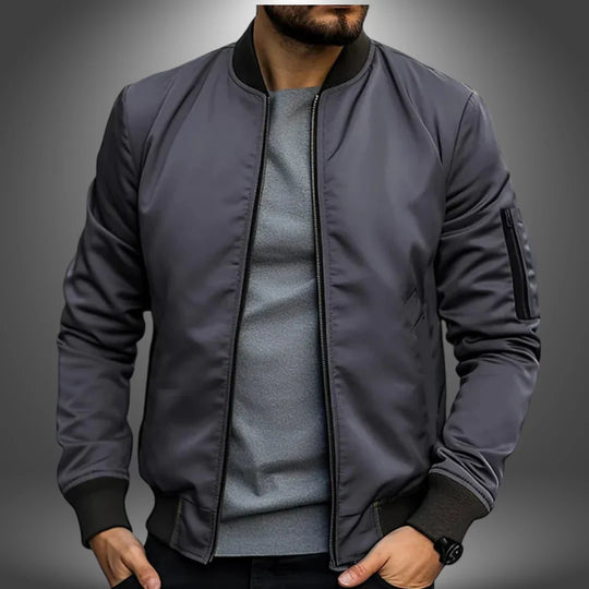 Lichte Bomberjack voor Heren | Casual Windbreaker Stijl | Comfortabele & Functionele Jas