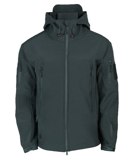 Heren Gewatteerde Outdoor Jas | Hoge Kraag & Frontsluiting | Geschikt voor Herfst en Winter