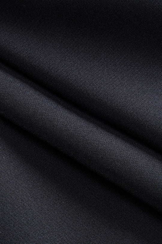 Plissé Strik Rits Achterkant Slip Mini Jurk