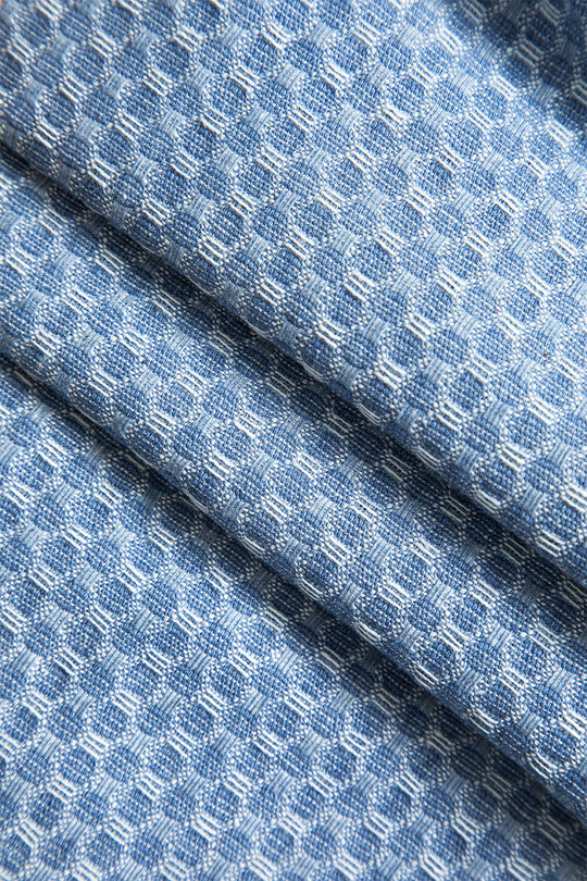 Denim Lange Mouwen Trekkoord Top En Jeans Set