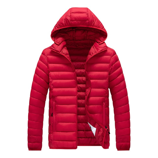 Gevoerde Jas met Afneembare Capuchon voor Mannen | Ideaal voor de Herfst en Winter