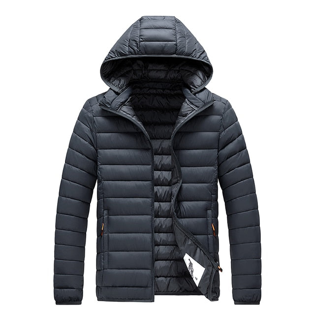 Gevoerde Jas met Afneembare Capuchon voor Mannen | Ideaal voor de Herfst en Winter