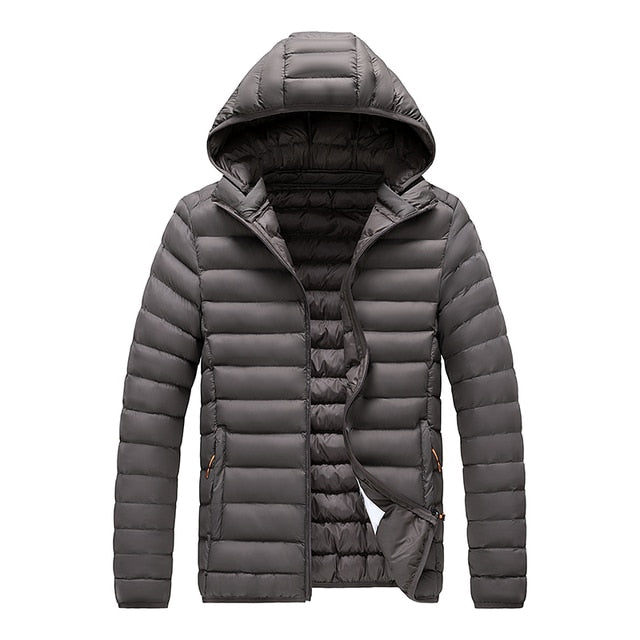 Gevoerde Jas met Afneembare Capuchon voor Mannen | Ideaal voor de Herfst en Winter