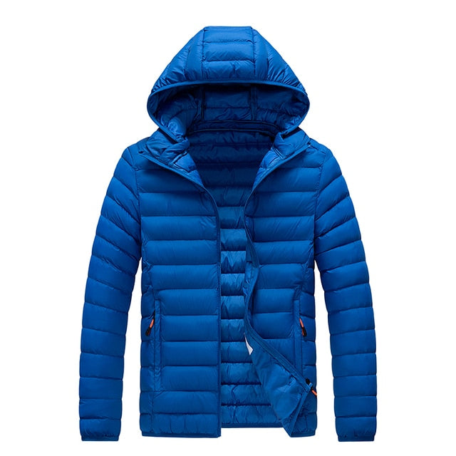 Gevoerde Jas met Afneembare Capuchon voor Mannen | Ideaal voor de Herfst en Winter
