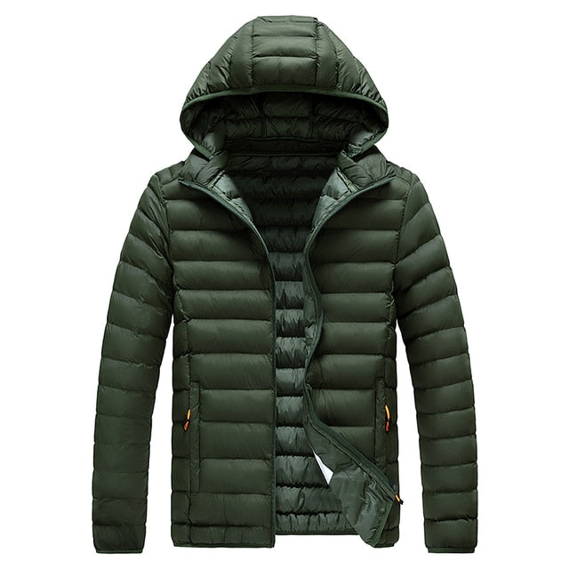 Gevoerde Jas met Afneembare Capuchon voor Mannen | Ideaal voor de Herfst en Winter