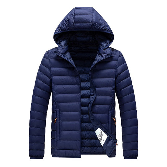 Gevoerde Jas met Afneembare Capuchon voor Mannen | Ideaal voor de Herfst en Winter