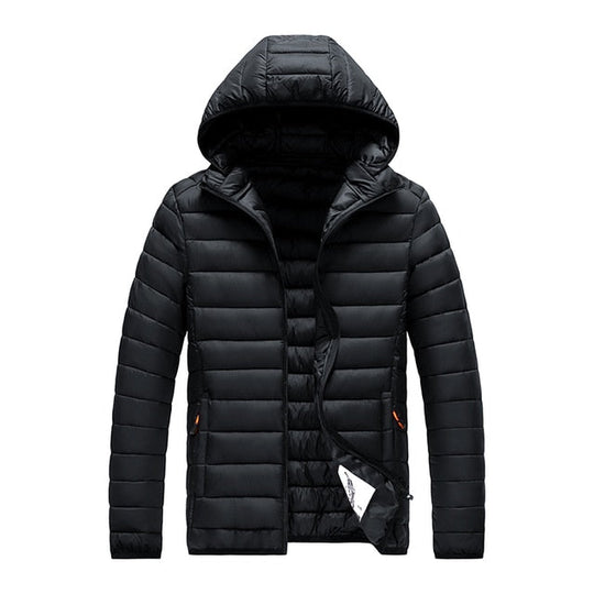 Gevoerde Jas met Afneembare Capuchon voor Mannen | Ideaal voor de Herfst en Winter