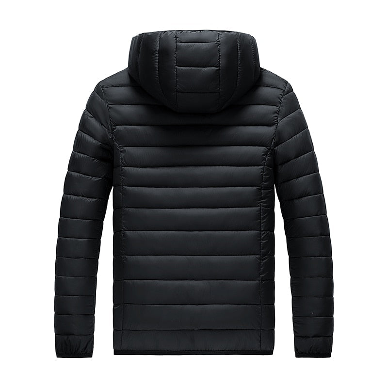 Gevoerde Jas met Afneembare Capuchon voor Mannen | Ideaal voor de Herfst en Winter