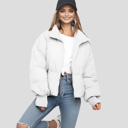 Dames Pufferjack | Gequilte Winterjas | Warme Casual Buitenkleding