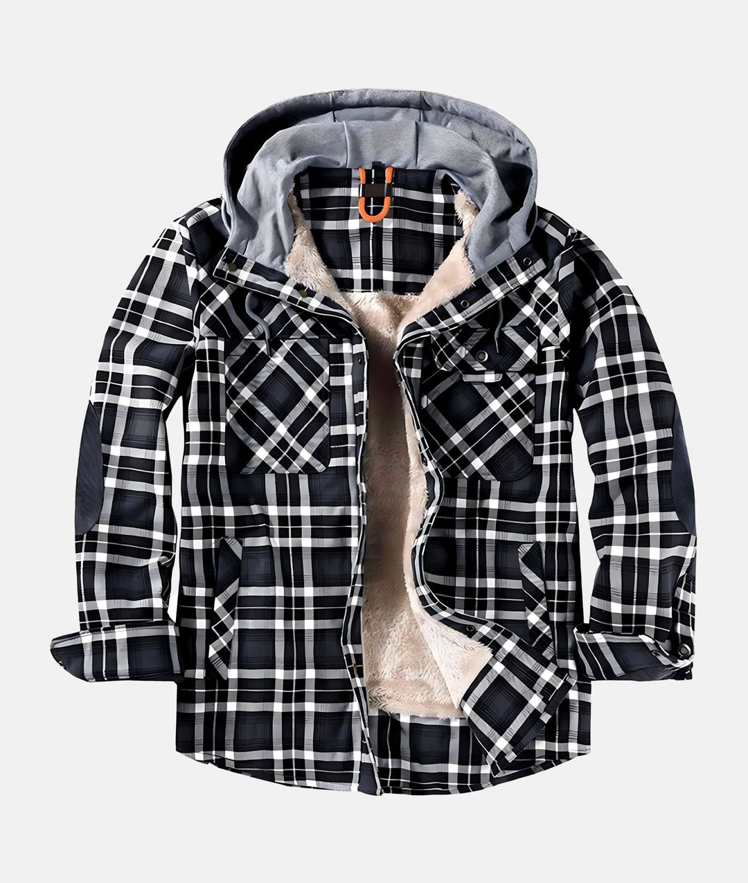 Vest Gilet met Capuchon en Voering voor Mannen | Ideaal voor Herfst en Winter