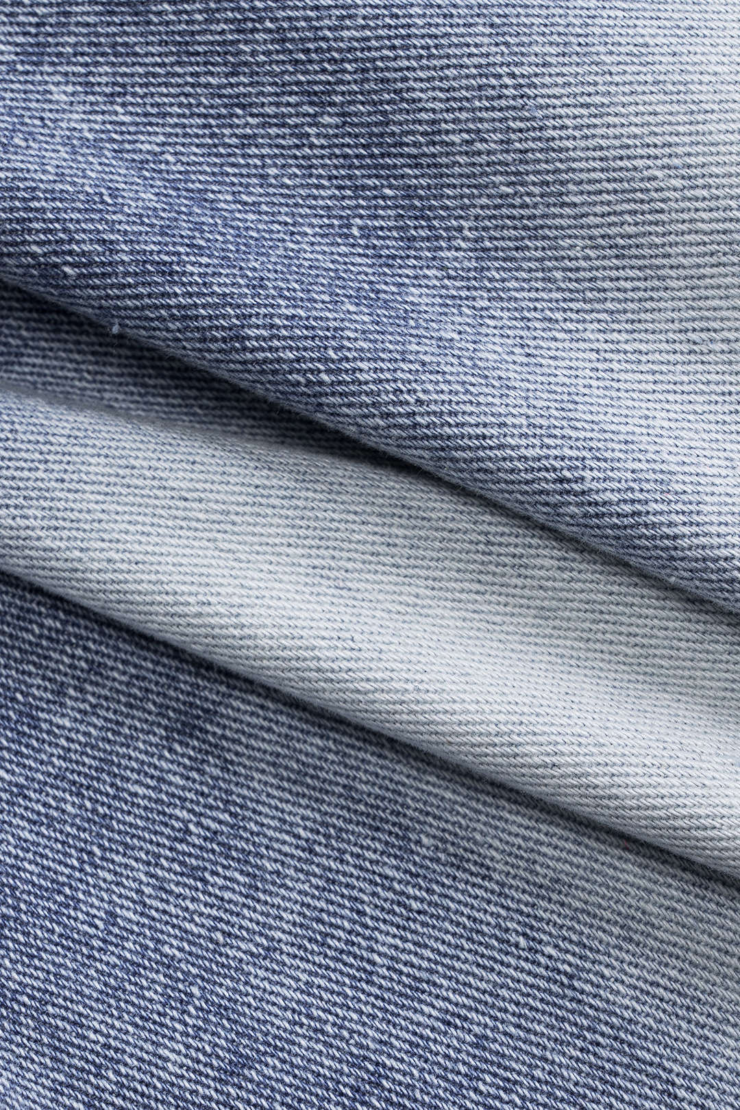 Denim Asymmetrische Halslijn Mini Jurk