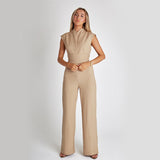 Elegante Mouwloze Jumpsuit