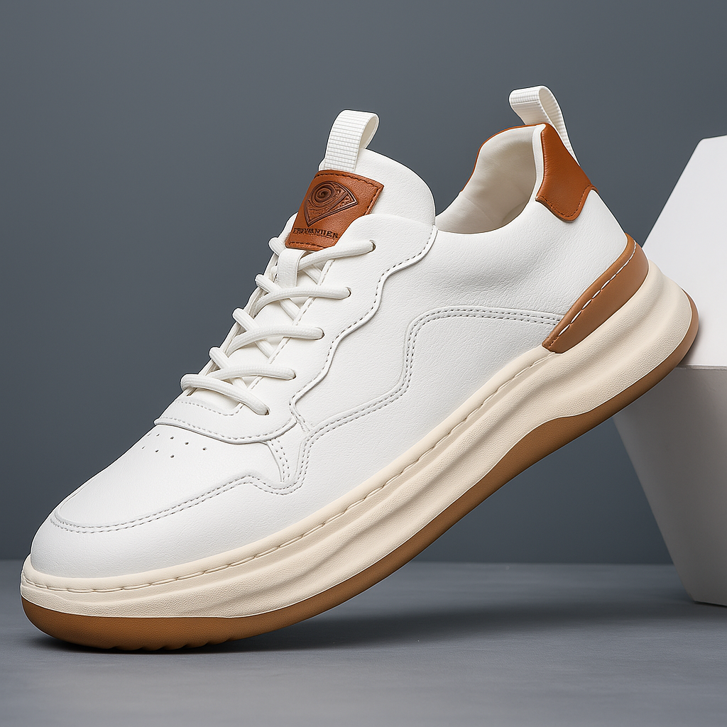 Heren Casual Veterschoenen met Gevoerde Zool en Modern Ontwerp
