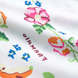 Bloemenprint Tie-Up Rugloze Maxi-jurk
