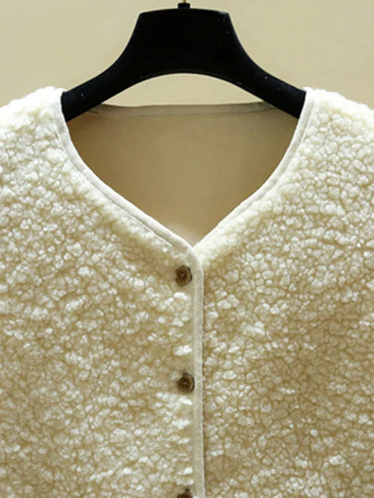 Nora - Warm Mouwloos Lamswollen Vest Voor Dames