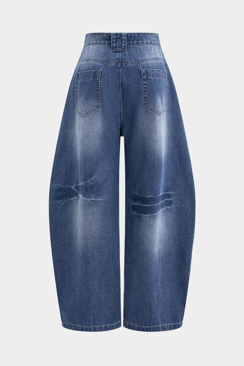 Denim Wijde Pijpen Barrel Jeans