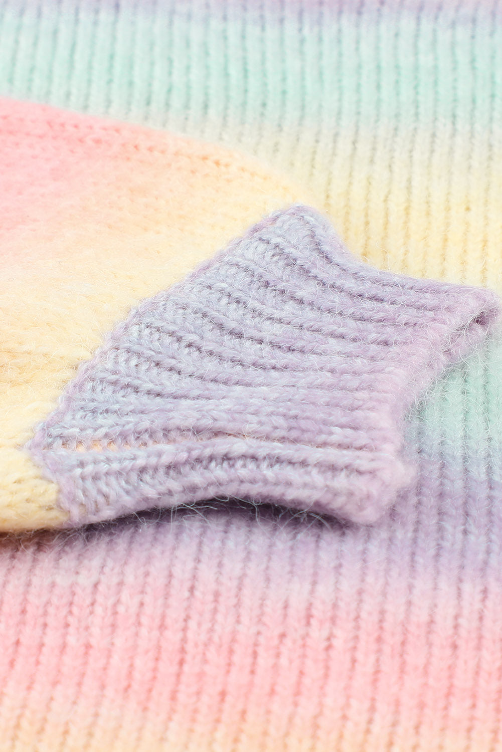 Gradient Strepen Bisschops Mouw Trui | Elegant & Comfortabel