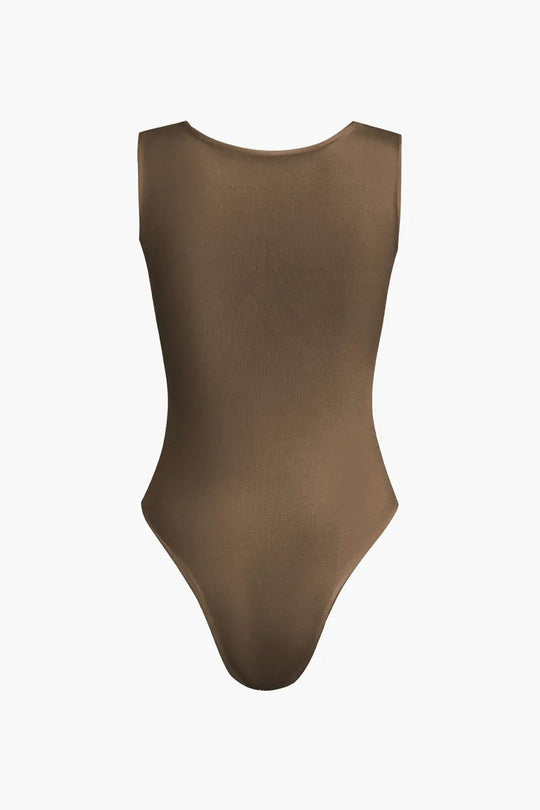 Carolyn - Elegante Vierkante Hals Dames Bodysuit