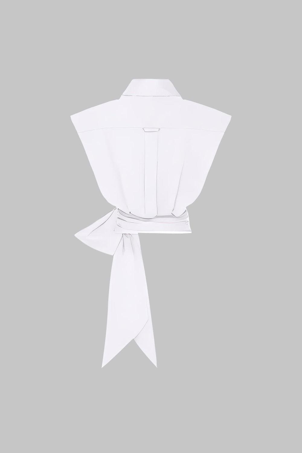 Harlow - Trendy Knoop Voorkant Gerimpeld Dames T-shirt met Korte Mouwen
