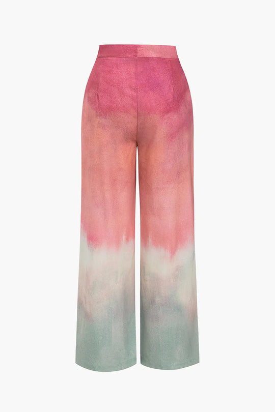 Acacia - Chic Ombre Stijl Dames Wijde Pantalon