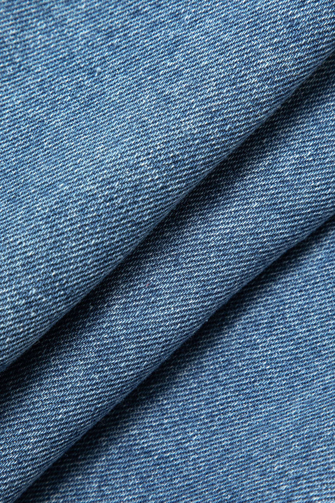 Brief Print Versleten Hem Denim Rok