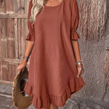 Beatrix - Chic & Casual Ease Vrouwen Korte Jurk