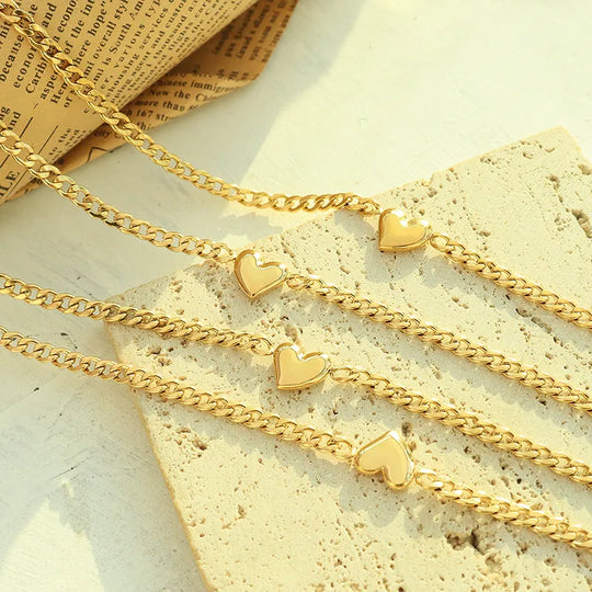 Amora | Hartvormige ketting